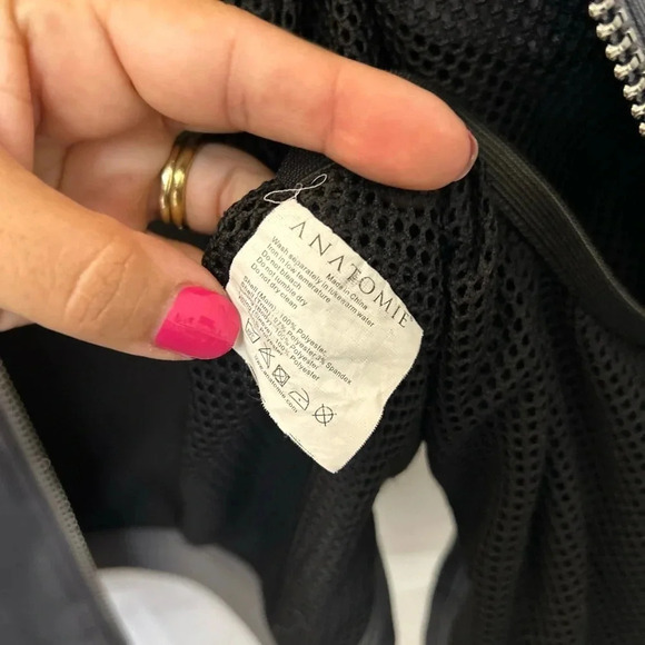 Anatomie Quilted Lightweight Gray Travel Jacket Size Small - Picture 5 of 6